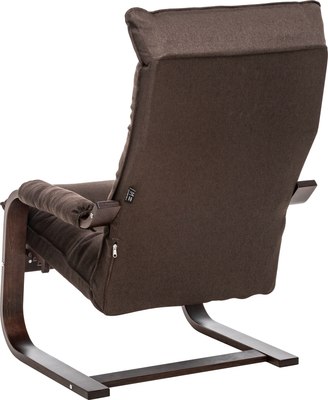 Кресло мягкое Импэкс Leset Оливер (орех текстура/Malmo 28)