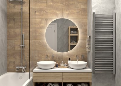 Зеркало Континент Ajour D 90