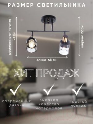 Спот Aitin-Pro НПБ 02-2x60-101 / N6239/2