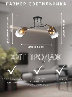 Спот Aitin-Pro НПБ 02-2x60-101 / N6212/2