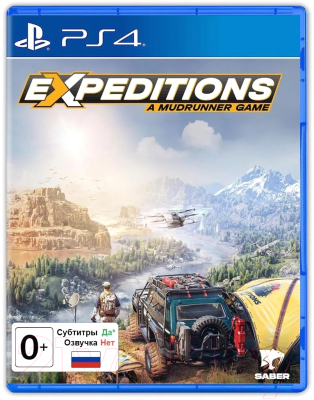 Игра для игровой консоли PlayStation 4 Expeditions: A MudRunner Game - фото