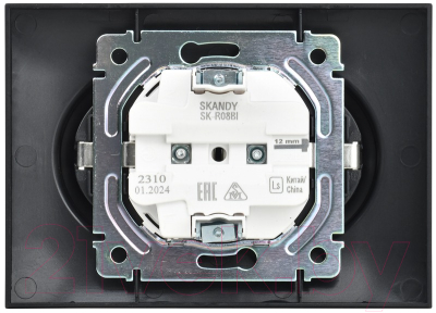 Розетка IEK Skandy SK-R21-16-K02-F