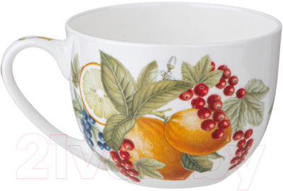 Чашка с блюдцем Lefard Fruit Basket / 104-995