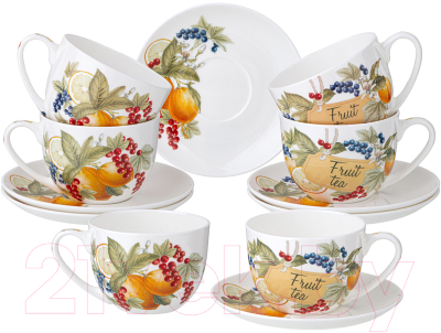 Набор для чая/кофе Lefard Fruit Basket / 104-996 - фото