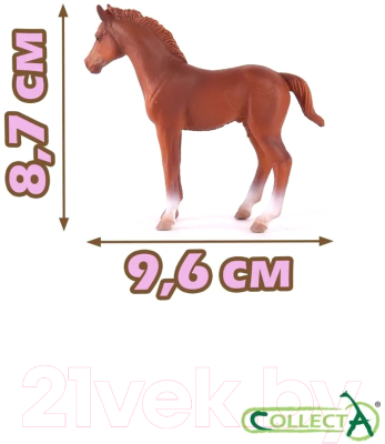 Фигурка коллекционная Collecta Жеребец чистокровный / 88671b 