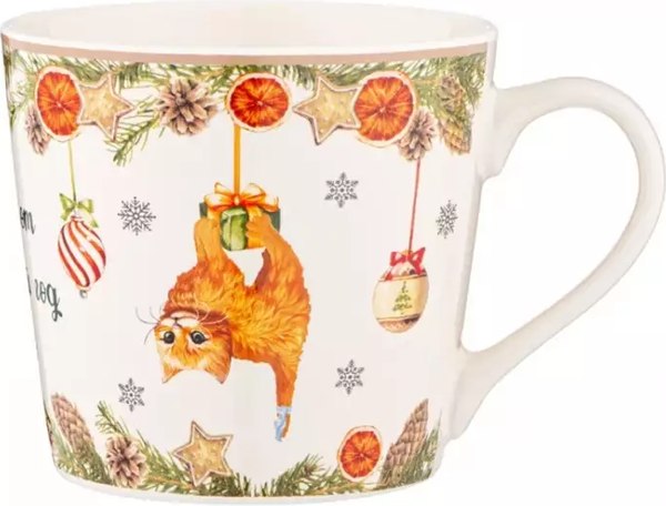 Кружка Lefard Елка,кот и Новый год / 260-994 - фото