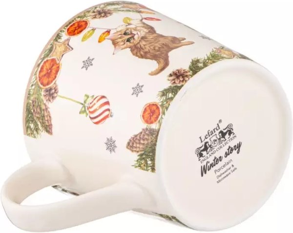 Кружка Lefard Елка,кот и Новый год / 260-994