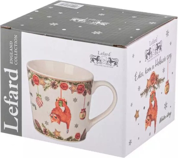 Кружка Lefard Елка,кот и Новый год / 260-994