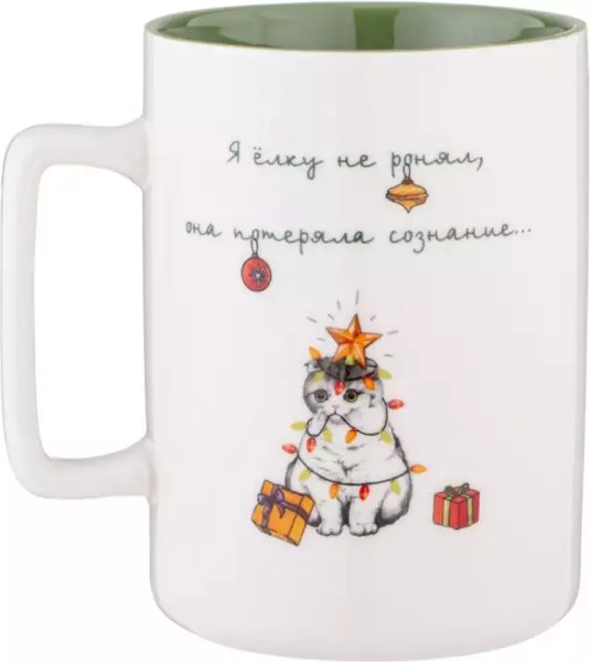 Кружка Lefard С новым счастьем / 260-995 - фото