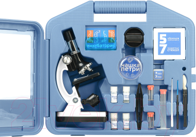 Микроскоп оптический Микромед 100x-1200x / 31396