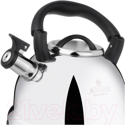 Чайник со свистком Agness 937-033