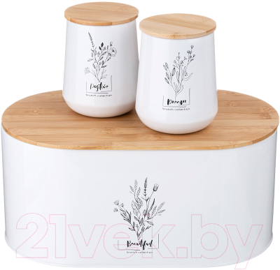 Набор емкостей для хранения Agness 790-374 - фото