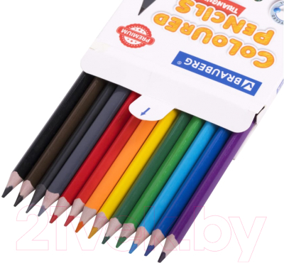 Набор цветных карандашей Brauberg 181936
