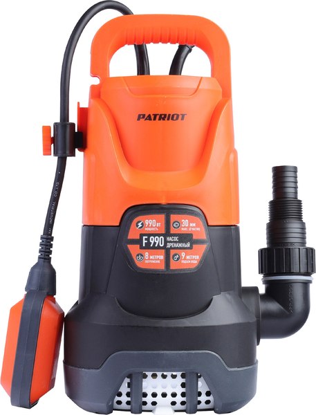Дренажный насос PATRIOT F 990 - фото
