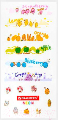 Набор маркеров Brauberg Neon двусторонний / 152517