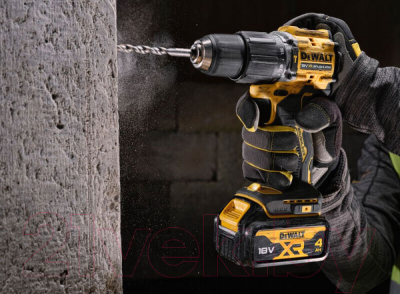 Профессиональная дрель-шуруповерт DeWalt DCD100YM2T