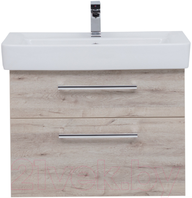 Тумба под умывальник Dreja Q Max / 77.0008D (дуб кантри)