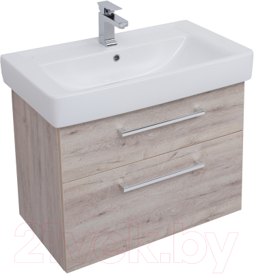 Тумба под умывальник Dreja Q Max / 77.0008D (дуб кантри)