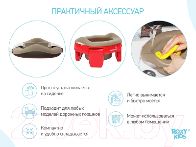 Вставка для детского горшка ROXY-KIDS ML-235RU-BE