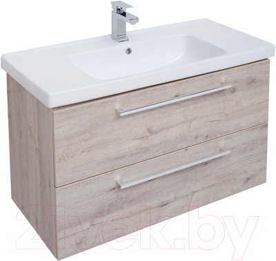 Тумба под умывальник Dreja Gio 100 / 77.0106D (дуб кантри)