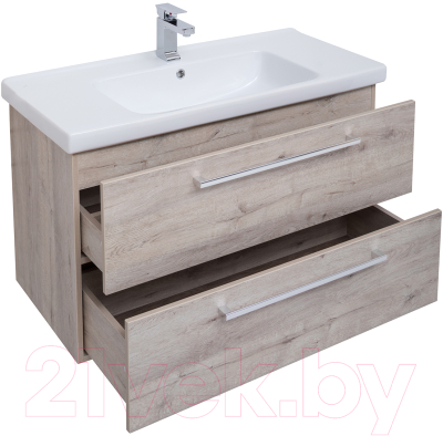Тумба под умывальник Dreja Gio 100 / 77.0106D (дуб кантри)
