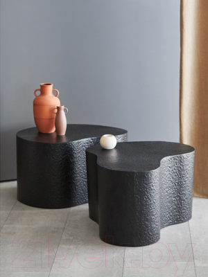 Комплект журнальных столиков Bergenson Bjorn Grannis / BB0000646 (2шт, черный)