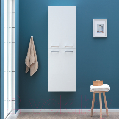 Шкаф-полупенал для ванной Dreja 50 / 77.0301W