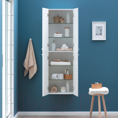 Шкаф-полупенал для ванной Dreja 50 / 77.0301W