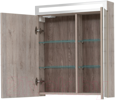 Шкаф с зеркалом для ванной Dreja Max 70 / 77.9008D