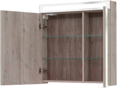 Шкаф с зеркалом для ванной Dreja Max 80 / 77.9010D