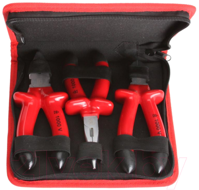 Набор губцевого инструмента КВТ НИИ-03 / 55987 - фото