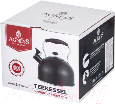 Чайник со свистком Agness 937-908