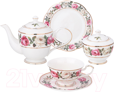 Чайный набор Lefard Melody Of Roses / 275-1269 - фото