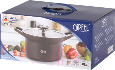 Кастрюля Gipfel Azul Black 51923