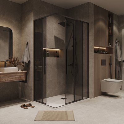 Душевой уголок Grossman Galaxy 100x80x195 / 300.K33.01.1080.21.10