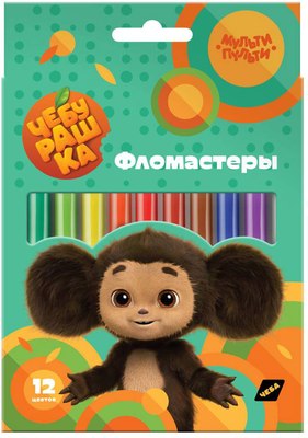 Фломастеры Мульти-пульти Чебурашка / ФЛЧБ_53015 - фото