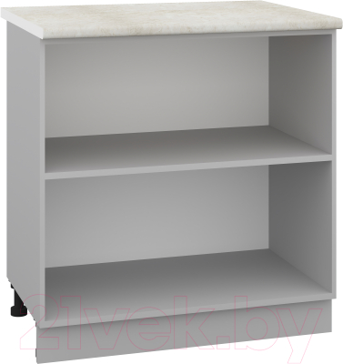 Шкаф-стол кухонный Кортекс-мебель Корнелия Лира НШ80р