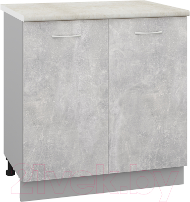 Шкаф-стол кухонный Кортекс-мебель Корнелия Лира НШ80р - фото