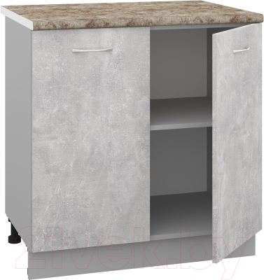 Шкаф-стол кухонный Кортекс-мебель Корнелия Лира НШ80р