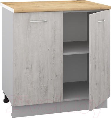Шкаф-стол кухонный Кортекс-мебель Корнелия Лира НШ80р