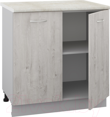 Шкаф-стол кухонный Кортекс-мебель Корнелия Лира НШ80р