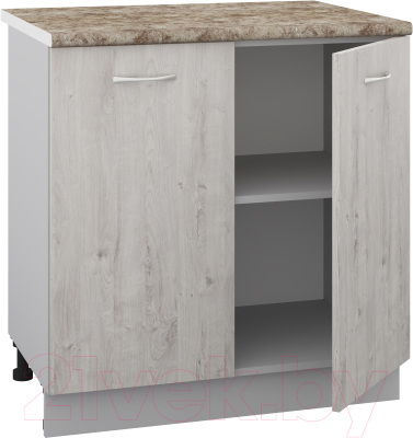 Шкаф-стол кухонный Кортекс-мебель Корнелия Лира НШ80р