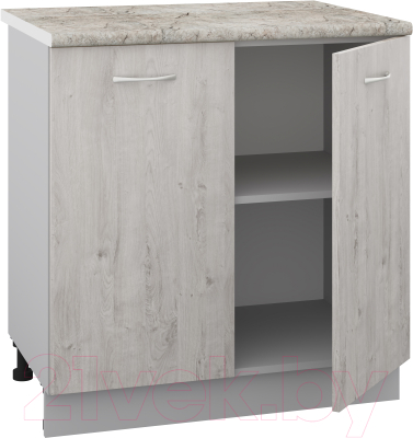 Шкаф-стол кухонный Кортекс-мебель Корнелия Лира НШ80р