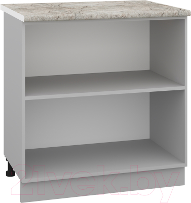 Шкаф-стол кухонный Кортекс-мебель Корнелия Лира НШ80р