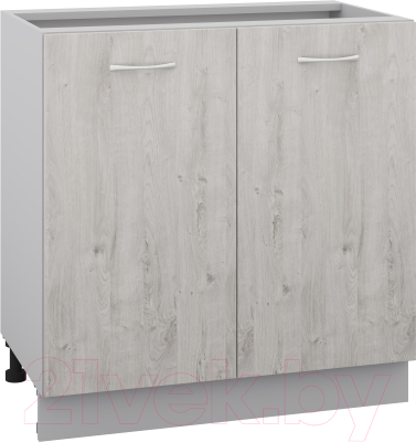 Шкаф-стол кухонный Кортекс-мебель Корнелия Лира НШ80р без столешницы - фото