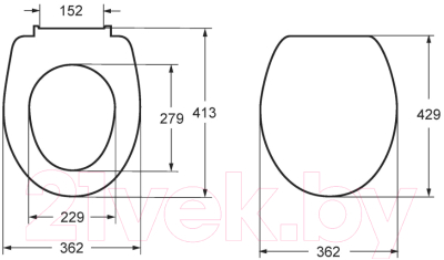 Унитаз напольный Roca Victoria 7342399000 + 734139Z000 + 801392002