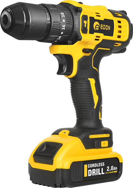 Аккумуляторная дрель-шуруповерт Edon AD-12