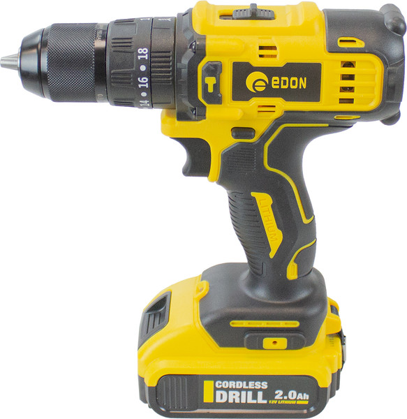 Аккумуляторная дрель-шуруповерт Edon AD-12
