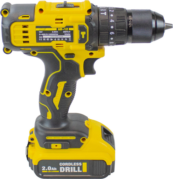 Аккумуляторная дрель-шуруповерт Edon AD-12