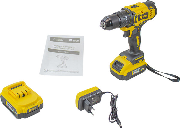 Аккумуляторная дрель-шуруповерт Edon AD-12
